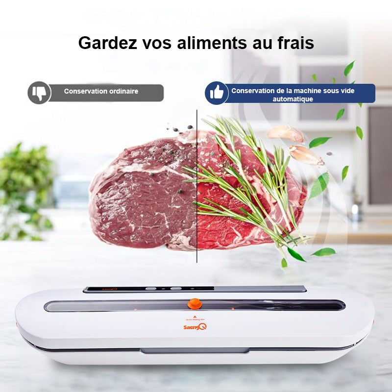 Appareil à emballer sous vide + 10 sacs