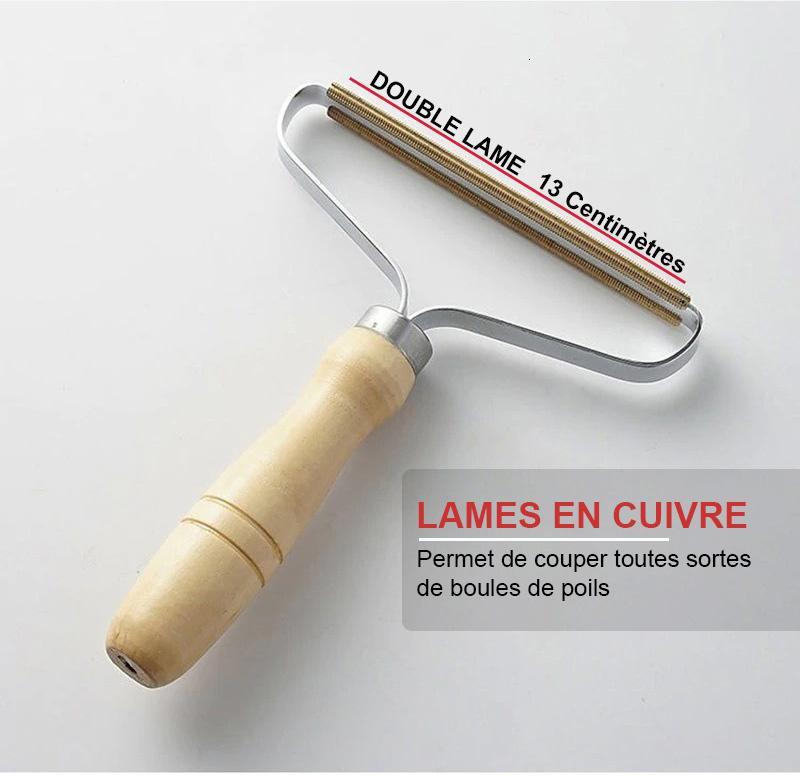 Brosse anti-poils et bouloches