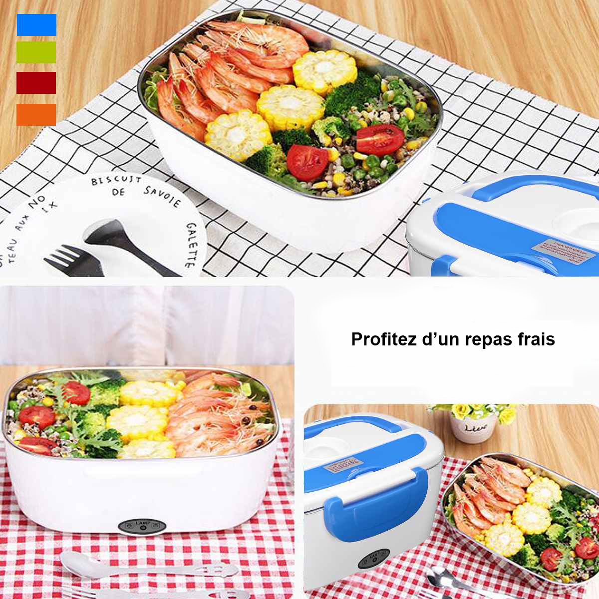 Lunch box chauffante