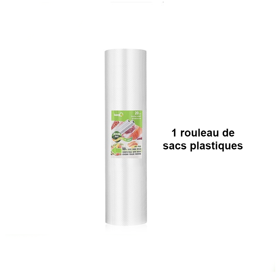 Appareil à emballer sous vide + 10 sacs