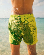 Short de bain couleur changeante