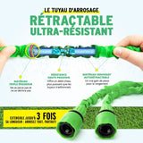 Pistolet + Tuyau d'Arrosage extensible