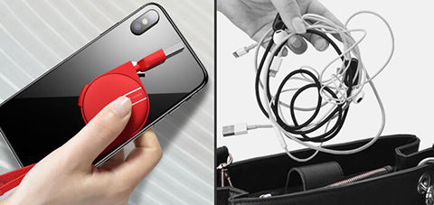 Câble USB rétractable 3 en 1 - [1 acheté = 1 OFFERT]