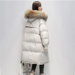 Judith - Parka longue matelassée avec capuche pour femme