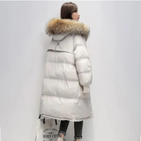 Judith - Parka longue matelassée avec capuche pour femme